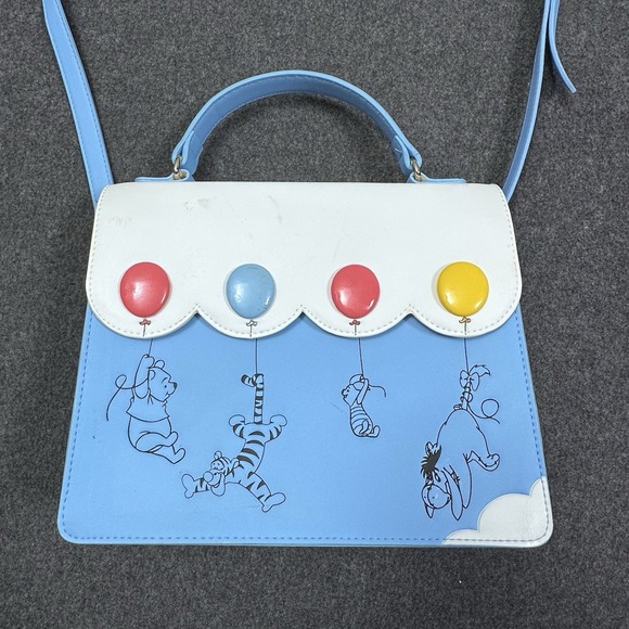 Danielle Nicole Disney Winnie the Pooh Balloon Crossbody Bag - Picture 2 of 14